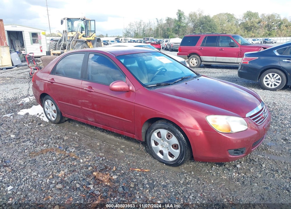 2007 KIA SPECTRA EX VIN: KNAFE121375434334