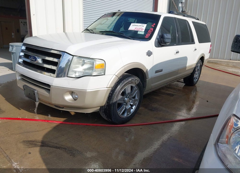 2008 FORD EXPEDITION EL KING RANCH VIN: 1FMFK17508LA14045