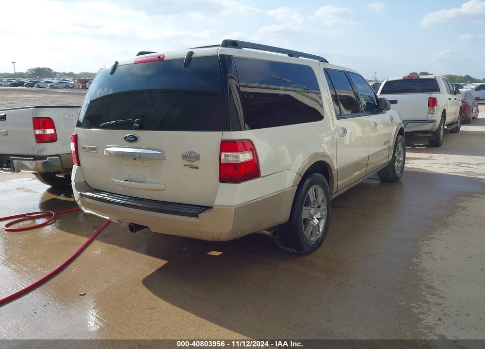 2008 FORD EXPEDITION EL KING RANCH VIN: 1FMFK17508LA14045