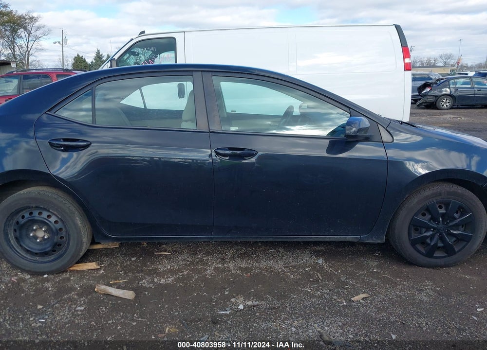 2014 TOYOTA COROLLA LE VIN: 2T1BURHE7EC032779