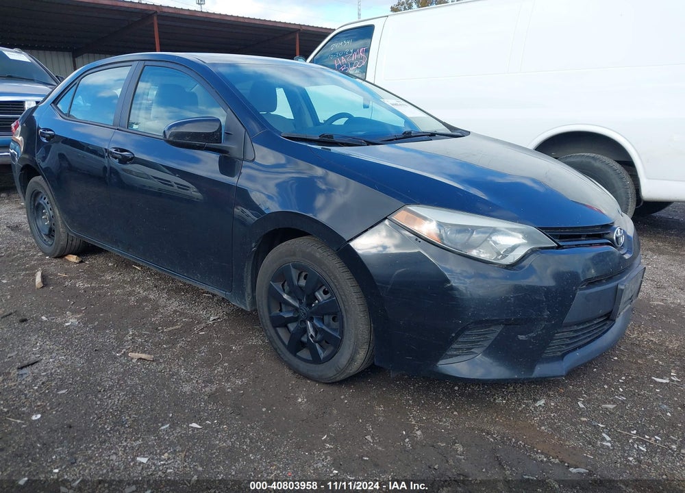 2014 TOYOTA COROLLA LE VIN: 2T1BURHE7EC032779