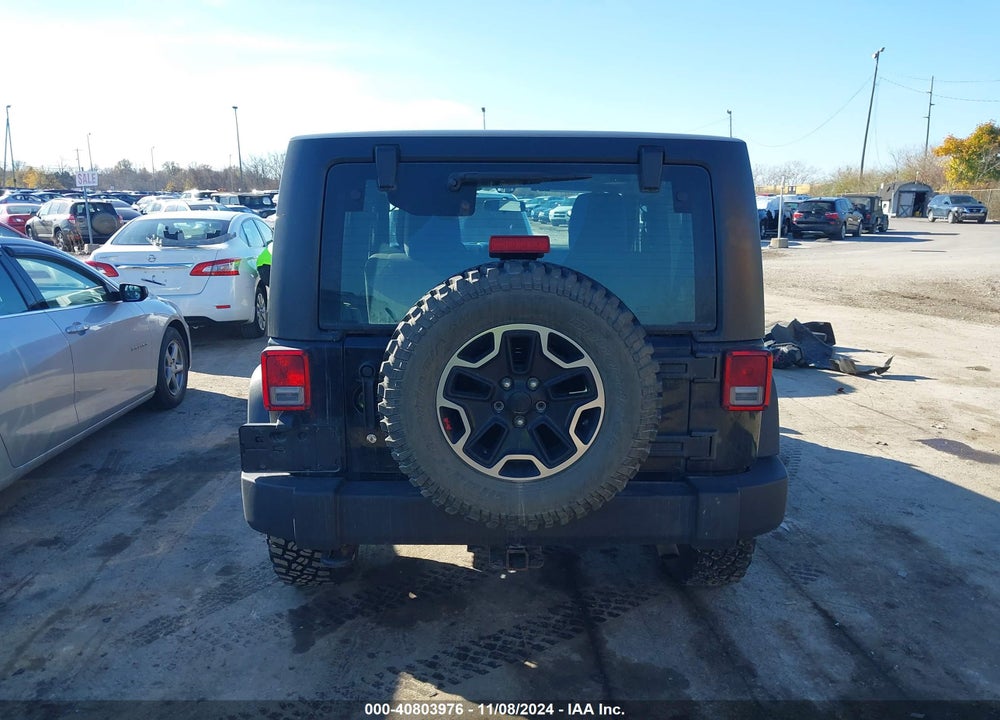 2015 JEEP WRANGLER SPORT VIN: 1C4AJWAG5FL517625