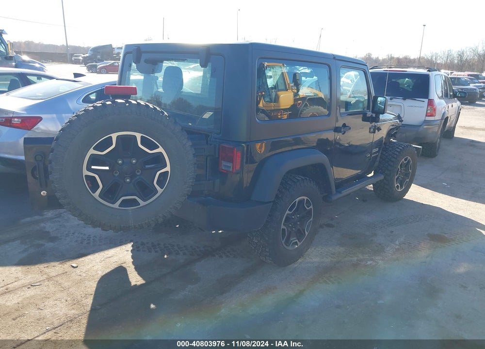 2015 JEEP WRANGLER SPORT VIN: 1C4AJWAG5FL517625