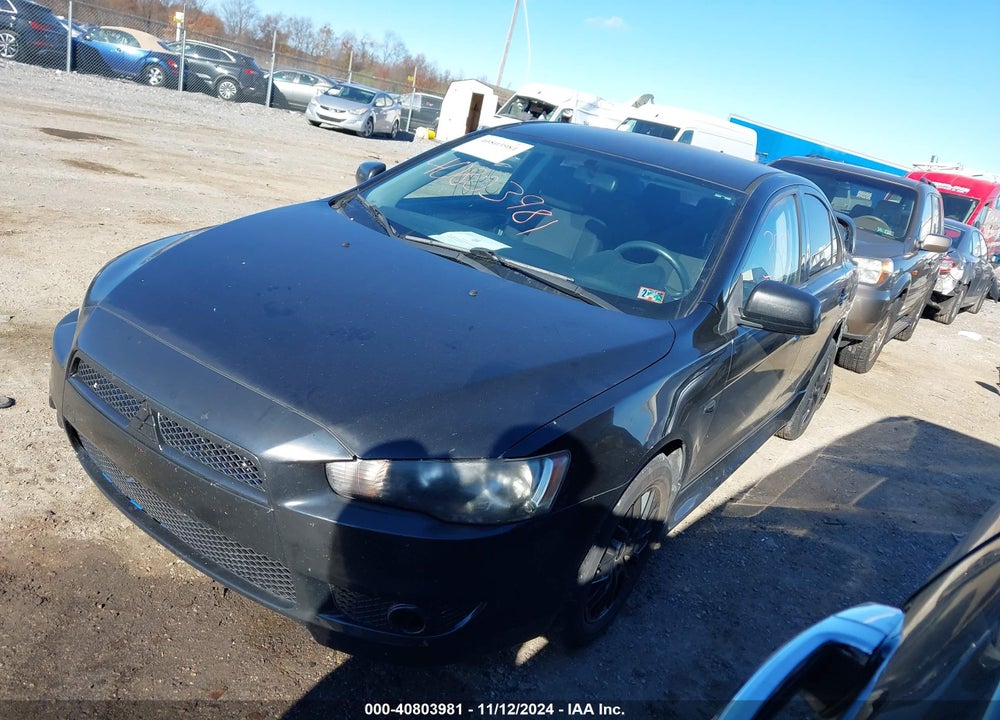 2011 MITSUBISHI LANCER ES VIN: JA32U2FU0BU046098
