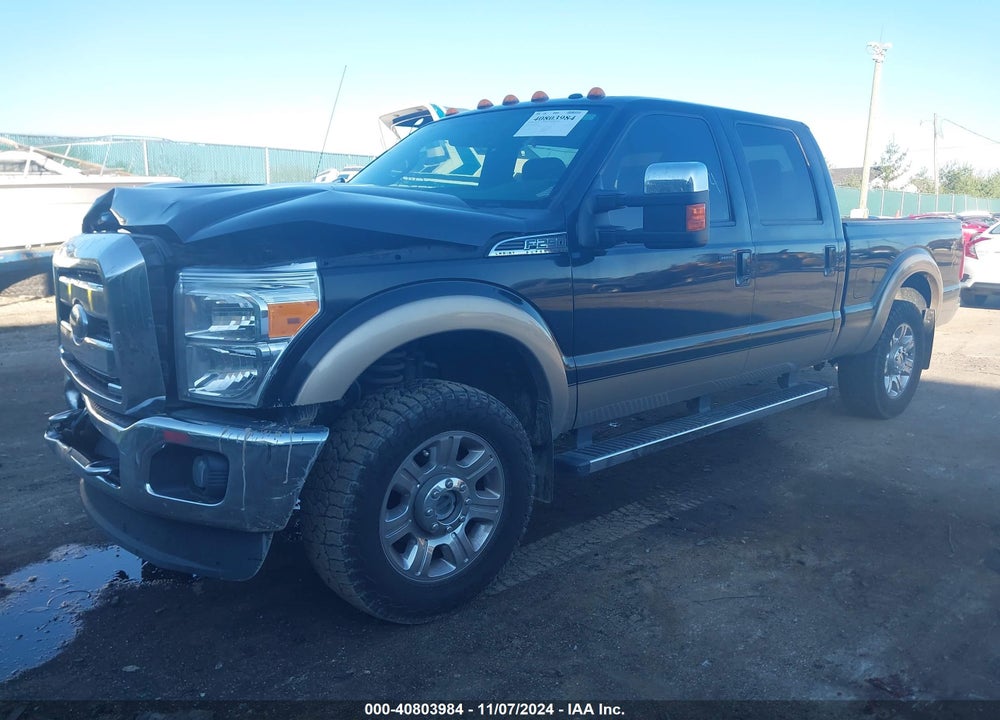 2013 FORD F-250 VIN: 1FT7W2B6XDEB61362