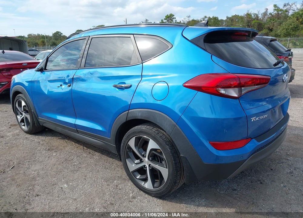2016 HYUNDAI TUCSON LIMITED VIN: KM8J33A2XGU147289