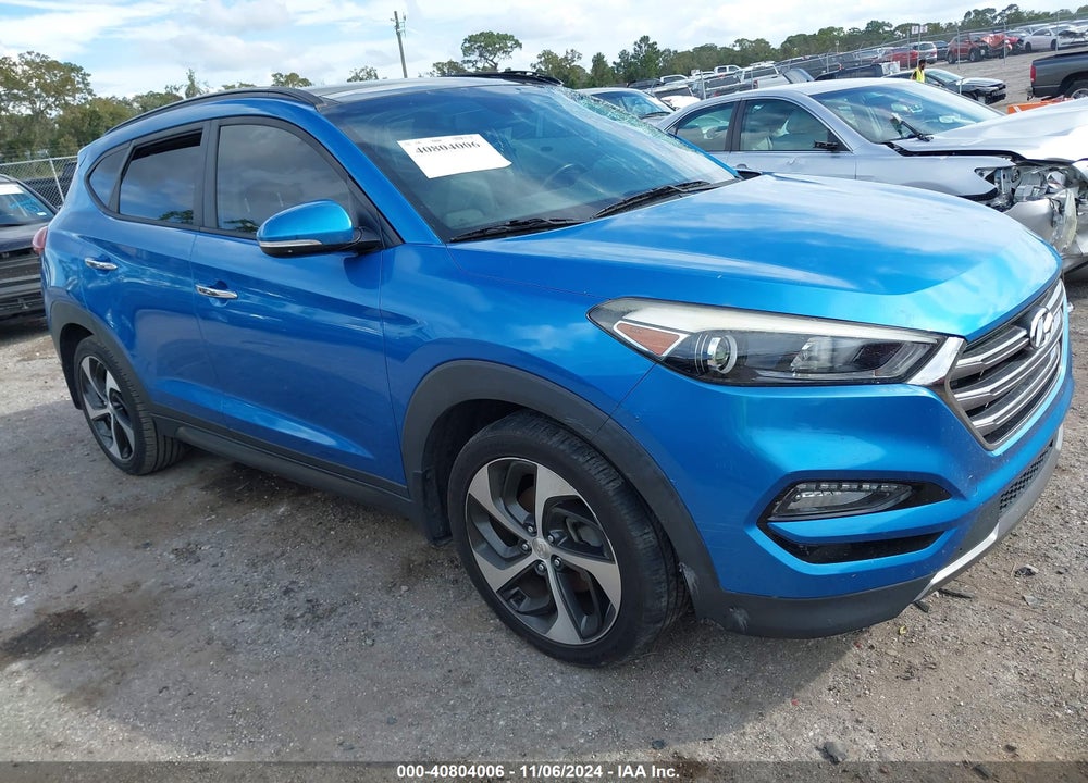 2016 HYUNDAI TUCSON LIMITED VIN: KM8J33A2XGU147289