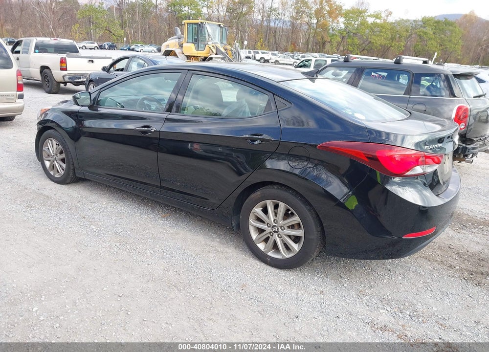 2014 HYUNDAI ELANTRA SE VIN: 5NPDH4AE1EH539524