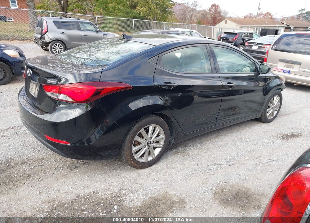 2014 HYUNDAI ELANTRA SE VIN: 5NPDH4AE1EH539524