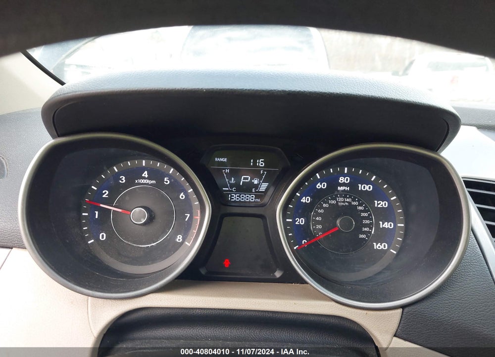 2014 HYUNDAI ELANTRA SE VIN: 5NPDH4AE1EH539524