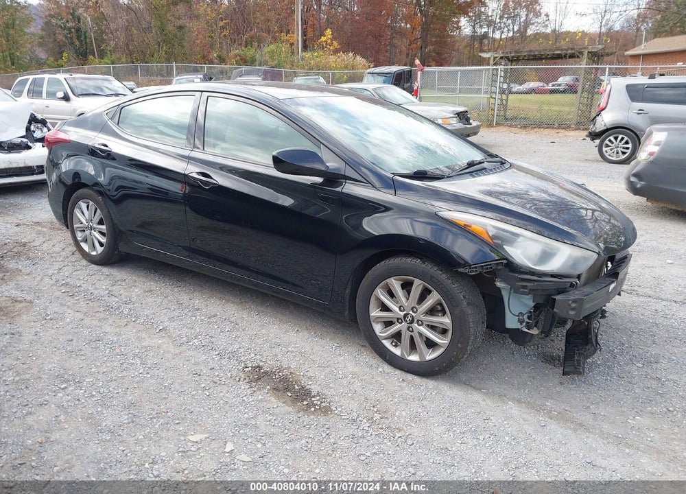 2014 HYUNDAI ELANTRA SE VIN: 5NPDH4AE1EH539524