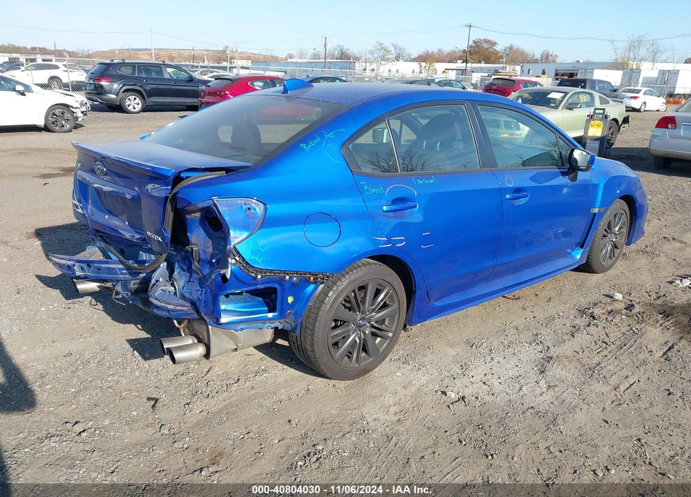2020 SUBARU WRX VIN: JF1VA1A64L9827002