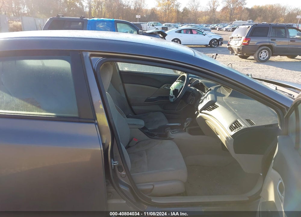 2012 HONDA CIVIC LX VIN: 19XFB2F56CE378144