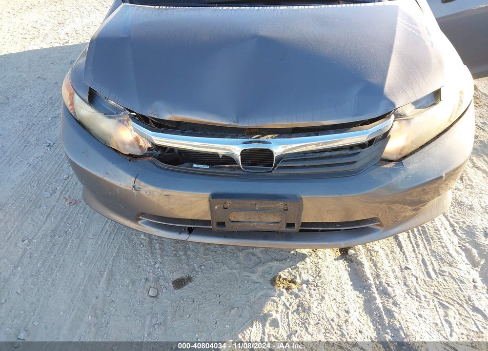 2012 HONDA CIVIC LX VIN: 19XFB2F56CE378144