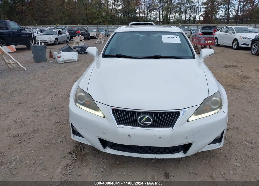 2012 LEXUS IS 250 VIN: JTHBF5C26C5175585