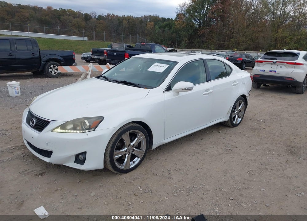 2012 LEXUS IS 250 VIN: JTHBF5C26C5175585