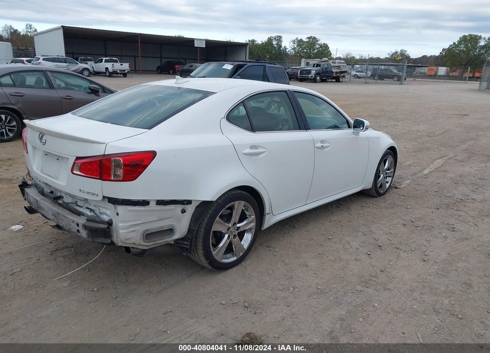 2012 LEXUS IS 250 VIN: JTHBF5C26C5175585