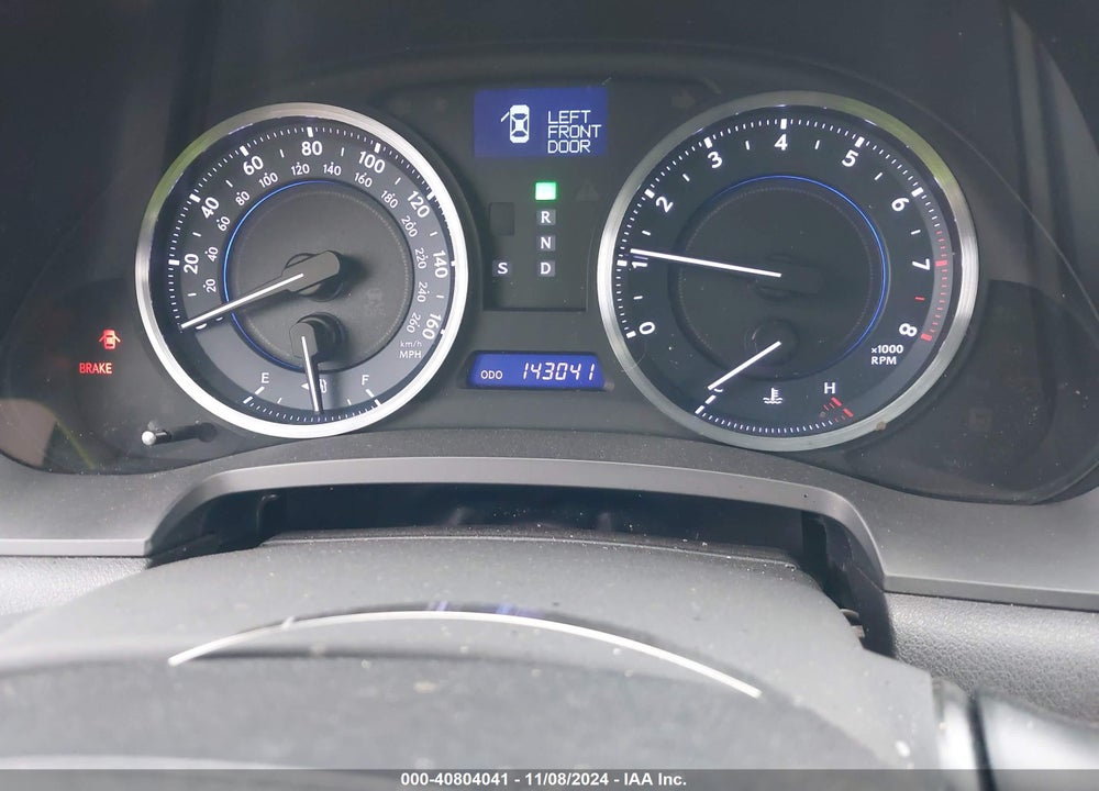 2012 LEXUS IS 250 VIN: JTHBF5C26C5175585