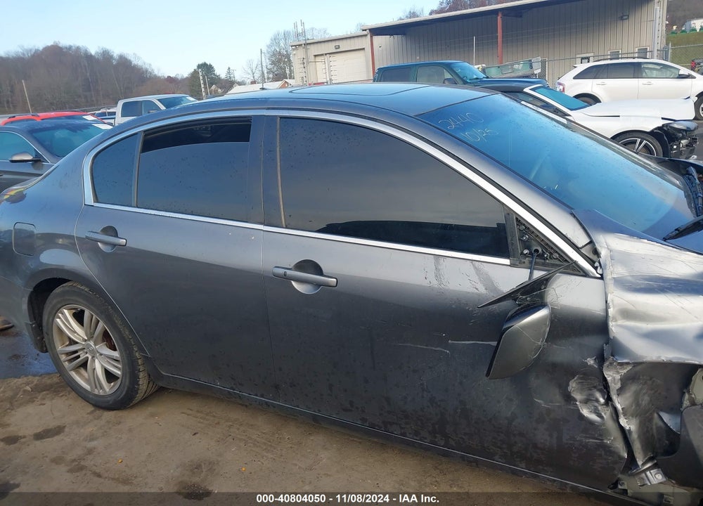 2011 INFINITI G37X VIN: JN1CV6AR7BM402465