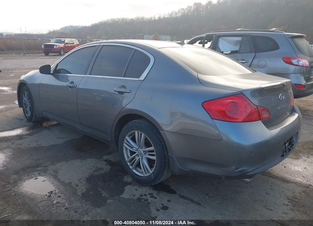 2011 INFINITI G37X VIN: JN1CV6AR7BM402465