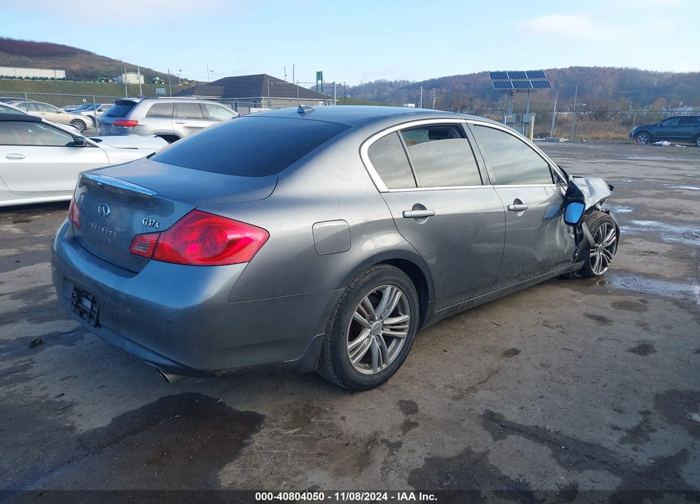 2011 INFINITI G37X VIN: JN1CV6AR7BM402465