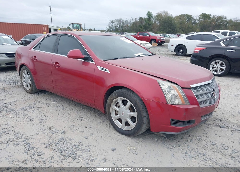 2008 CADILLAC CTS STANDARD VIN: 1G6DF577480186706