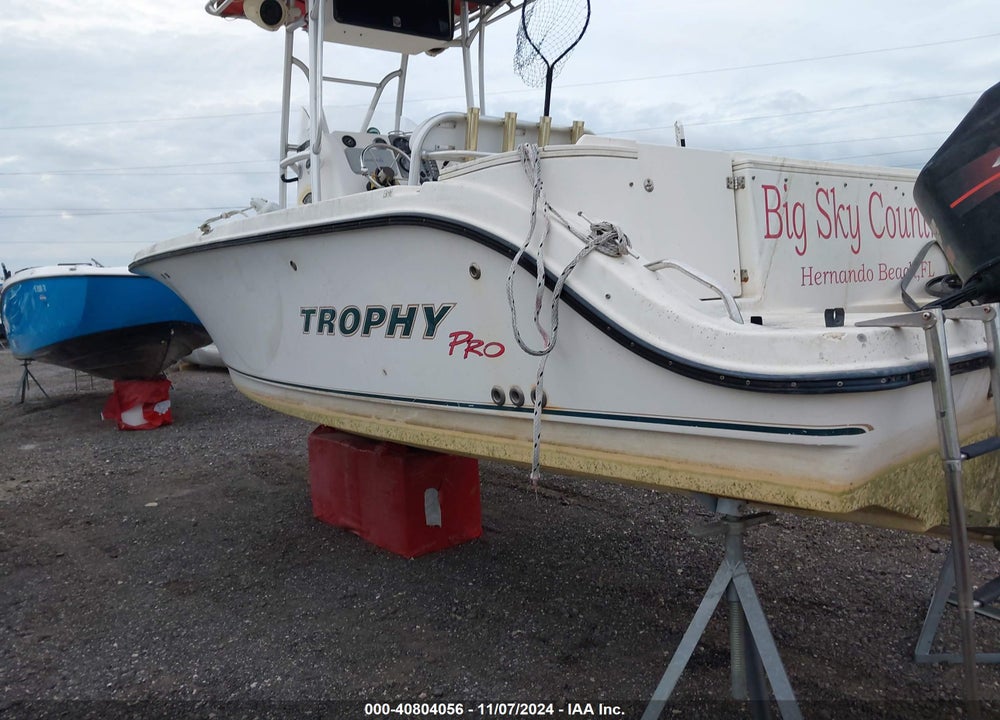 2003 BAYLINER BOAT VIN: THMA85FAD303