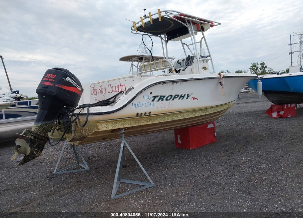 2003 BAYLINER BOAT VIN: THMA85FAD303