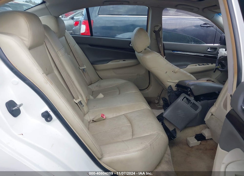 2011 INFINITI G37X VIN: JN1CV6AR8BM407254