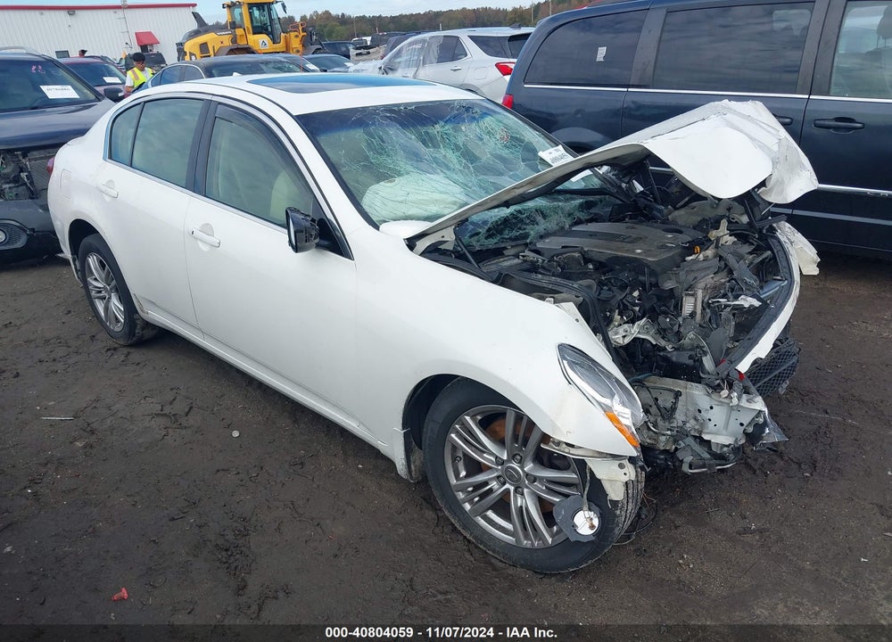 2011 INFINITI G37X VIN: JN1CV6AR8BM407254