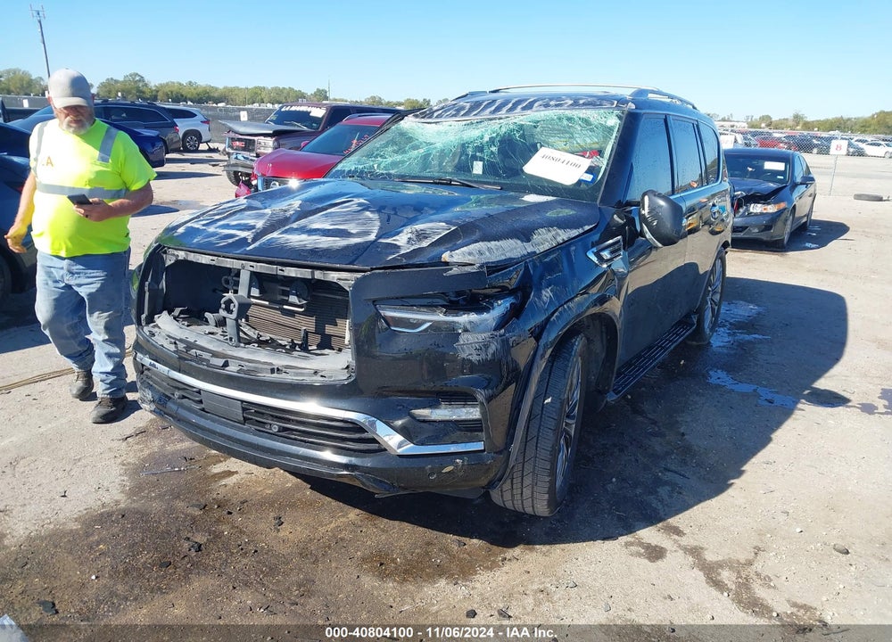 2018 INFINITI QX80 VIN: JN8AZ2NF4J9661809