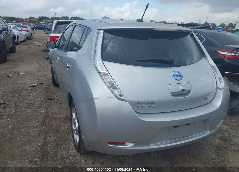2014 NISSAN LEAF SV VIN: 1N4AZ0CP4EC333641
