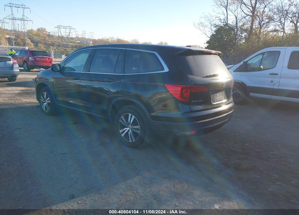 2017 HONDA PILOT EX VIN: 5FNYF6H34HB067992