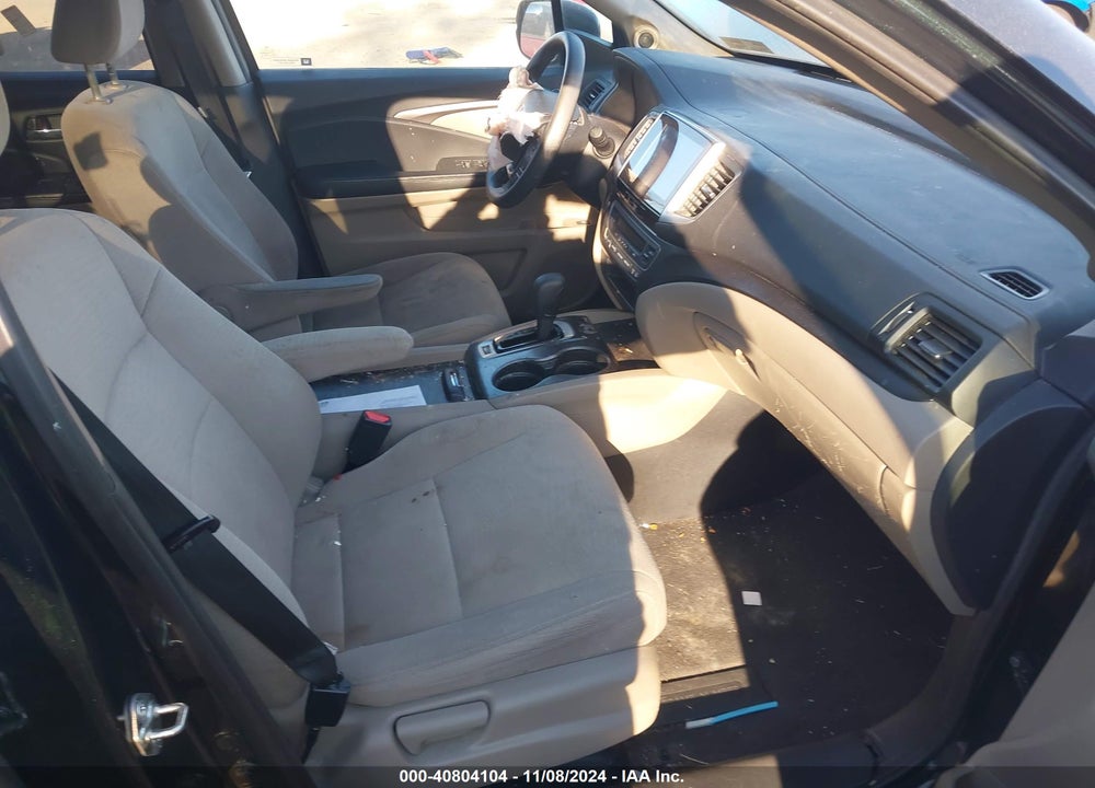 2017 HONDA PILOT EX VIN: 5FNYF6H34HB067992