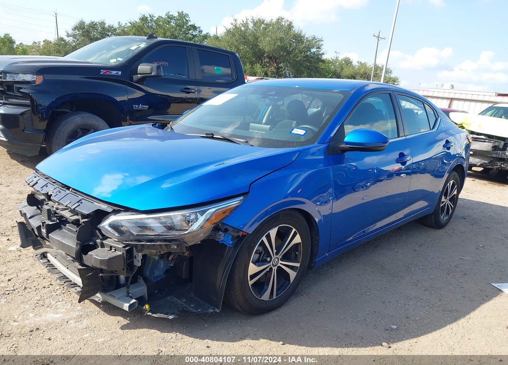 2023 NISSAN SENTRA VIN: 3N1AB8CV8PY245524