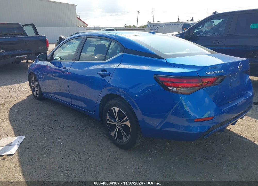 2023 NISSAN SENTRA VIN: 3N1AB8CV8PY245524