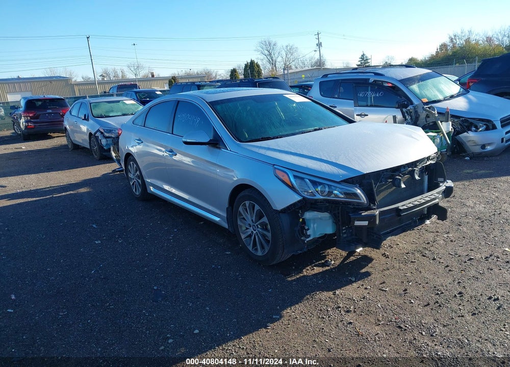 2017 HYUNDAI SONATA SPORT VIN: 5NPE34AF4HH588054