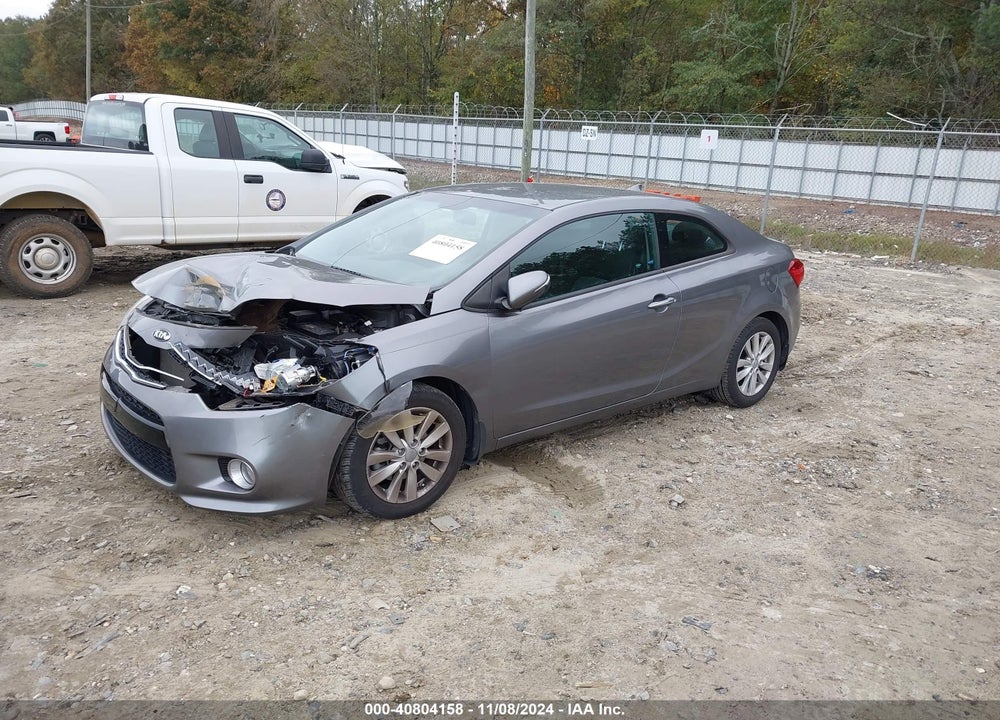 2014 KIA FORTE KOUP EX VIN: KNAFX6A83E5207826