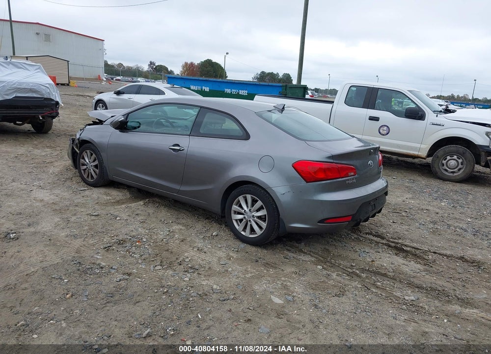 2014 KIA FORTE KOUP EX VIN: KNAFX6A83E5207826