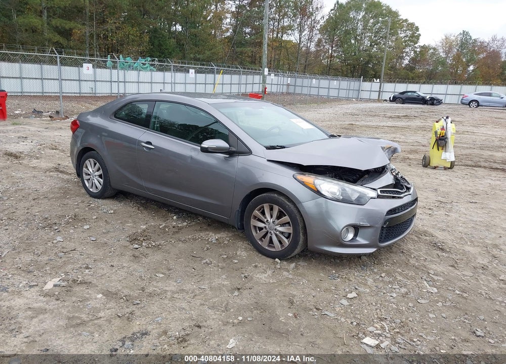 2014 KIA FORTE KOUP EX VIN: KNAFX6A83E5207826