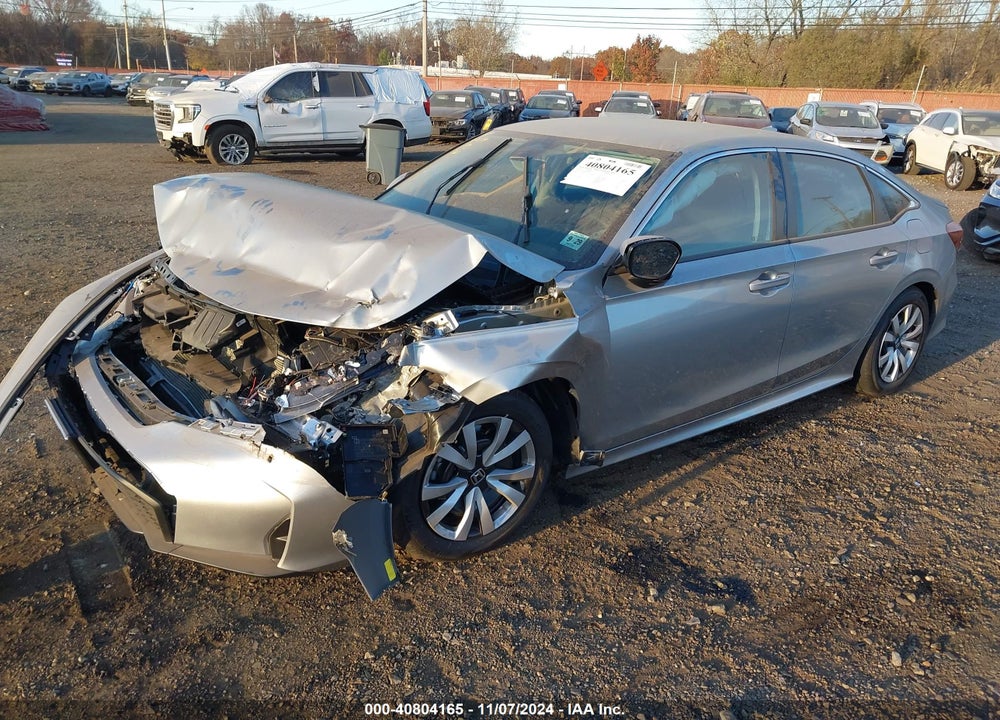 2025 HONDA CIVIC LX VIN: 2HGFE2F26SH528612