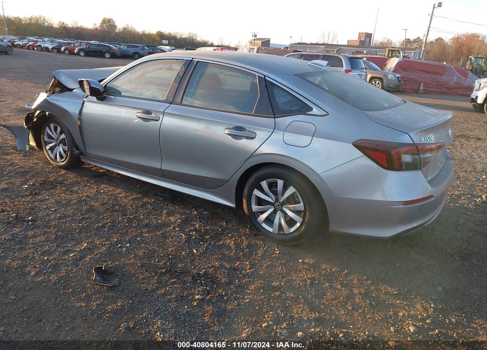 2025 HONDA CIVIC LX VIN: 2HGFE2F26SH528612