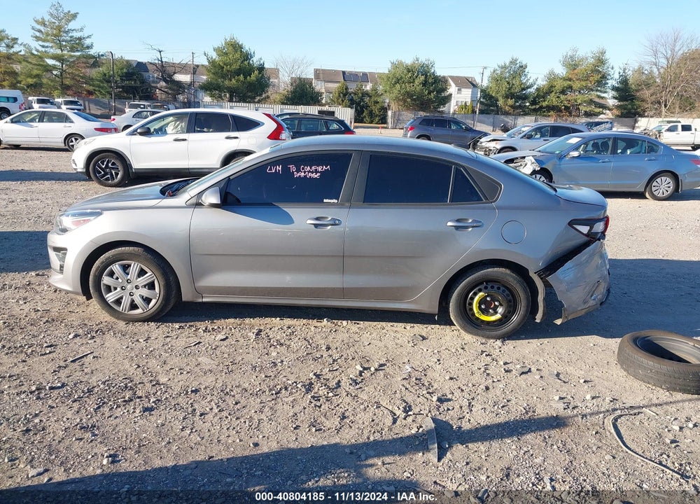 2022 KIA RIO S VIN: 3KPA24AD8NE431868