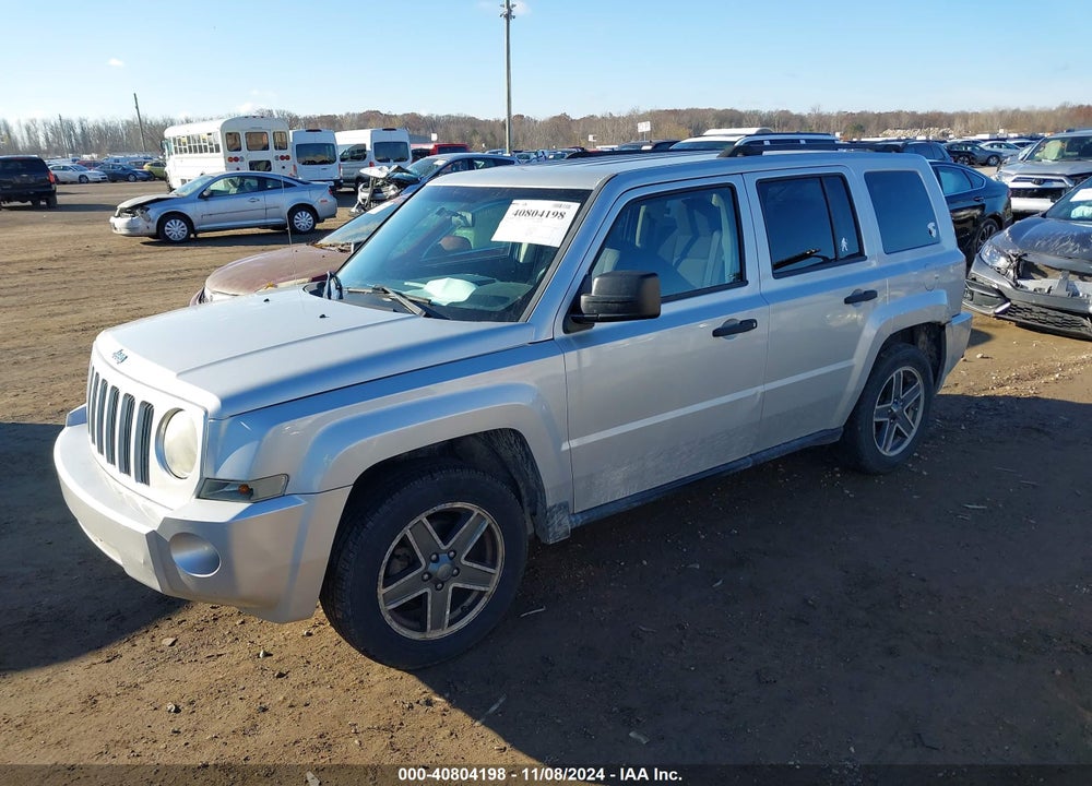 2008 JEEP PATRIOT SPORT VIN: 1J8FF28W38D742676