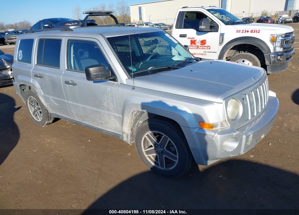 2008 JEEP PATRIOT SPORT VIN: 1J8FF28W38D742676