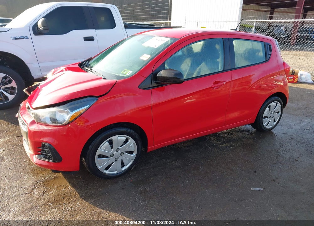 2017 CHEVROLET SPARK LS CVT VIN: KL8CB6SA0HC840492