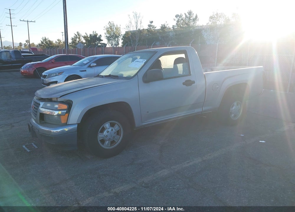 2008 GMC CANYON SL VIN: 1GTCS24E888189017
