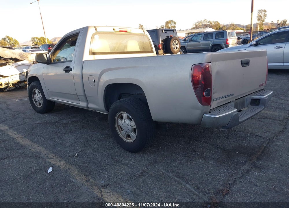 2008 GMC CANYON SL VIN: 1GTCS24E888189017