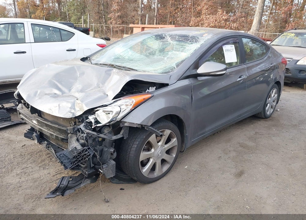 2013 HYUNDAI ELANTRA LIMITED VIN: 5NPDH4AE5DH156040