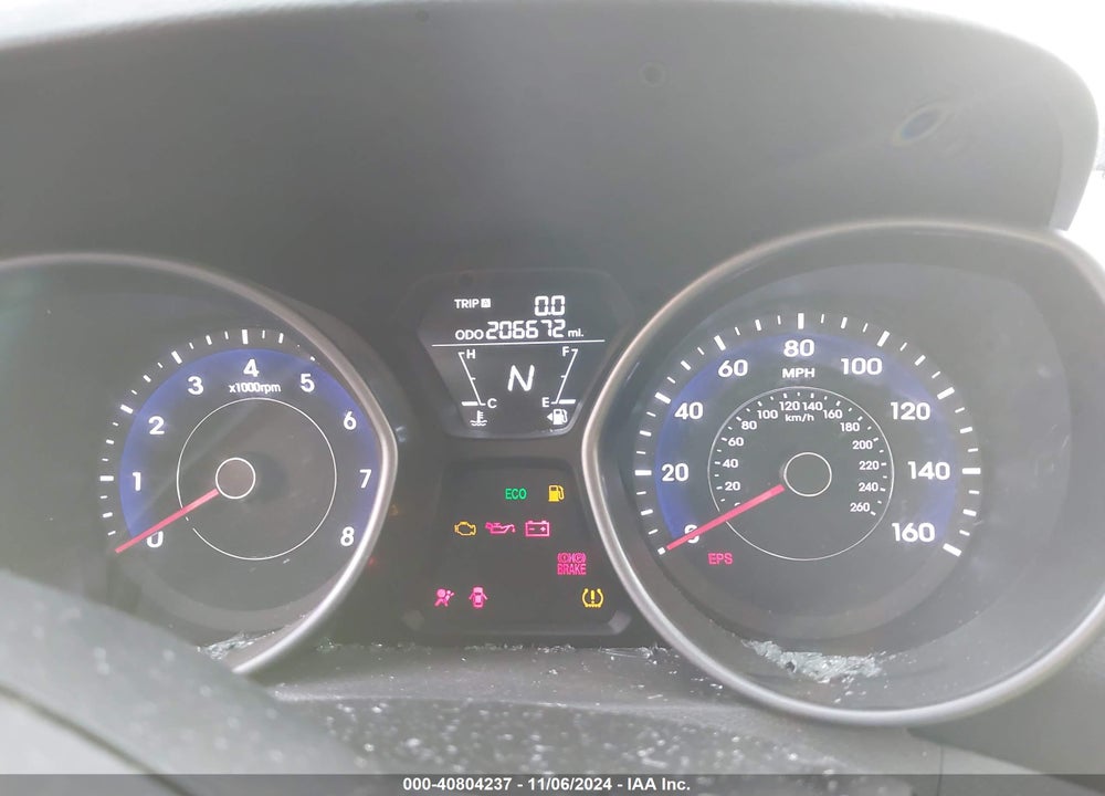 2013 HYUNDAI ELANTRA LIMITED VIN: 5NPDH4AE5DH156040